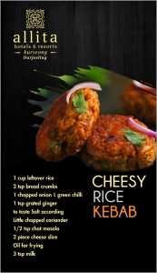Allita Cheesy Rice Kebab